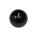 Black Steel Threaded Balls