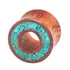 Organic Eyelet Tunnel Rengas Wood and Crushed Turquoise Stone (OE15)