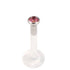 Bioflex Push-fit Labret with Titanium Jewelled Disk (2.35mm Disk)