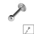 Titanium Internally Threaded Labrets 1.2mm