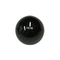 Black Steel Threaded Balls