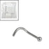 Sterile Steel Nose Studs - Ball