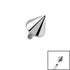 Titanium Cone for Internal Thread shafts in 1.2mm