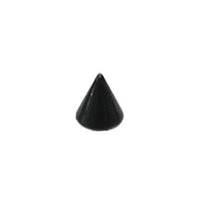 Black Steel Threaded Cones