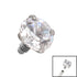 Steel Claw Set Jewel for Internal Thread shafts in 1.2mm