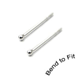 Silver Nose Studs ST4, ST5, ST6, ST7