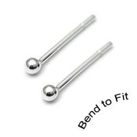 Silver Nose Studs ST4, ST5, ST6, ST7