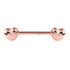 Steel Hearts Nipple Bar