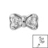 Steel Claw Set Jewelled Bow for Internal Thread shafts in 1.2mm