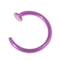 Titanium Open Nose Ring