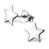 Sterling Silver Star Ear Stud Earrings 6.8mm