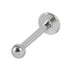 Titanium Labrets 1.2mm with a 2.5mm Ball