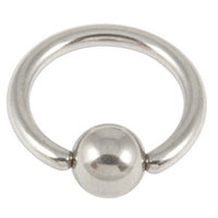Titanium BCR with Titanium Ball 0.8mm and 1.0mm gauge