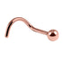 Steel Ball Nose Stud