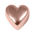 Rose Gold Steel Threaded Attachment - Heart 1.2mm