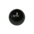 Black Steel Threaded Balls