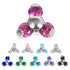 Titanium Claw Set CZ Jewelled Mini Trinity for Internal Thread shafts in 1.2mm