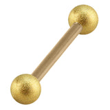 Zircon Steel Barbell with Zircon Steel Shimmer Balls 1.6mm