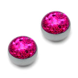 Steel Externally Threaded Sparkle Balls 1.6mm