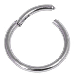Titanium Hinged Clicker Ring 1.2 and 1.6mm Gauge