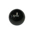 Black Steel Threaded Balls