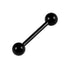 Black Steel Micro Barbells 1.2mm