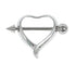 Heart Nipple Shield with Bar