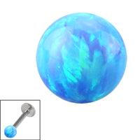 Synthetic Opal Threaded Balls 1.2mm
