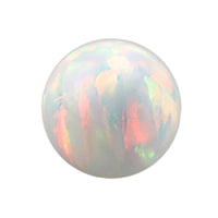 Synthetic Opal Threaded Balls 1.6mm