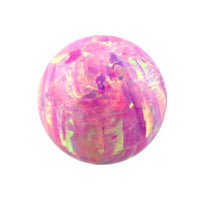 Synthetic Opal Threaded Balls 1.6mm