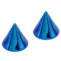 Titanium Threaded Cones and Spikes 1.6mm