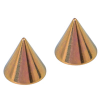Titanium Threaded Cones and Spikes 1.6mm