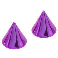 Titanium Threaded Cones and Spikes 1.6mm