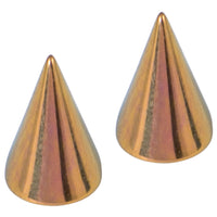 Titanium Threaded Cones and Spikes 1.6mm