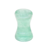 Green Fluorite Stone Double Flared Tapered Plug