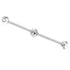 Steel Mid Bar Multi-Gem Industrial Scaffold Barbells IND51