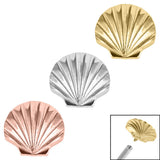 Titanium Clam Shell for Internal Thread shafts in 1.2mm