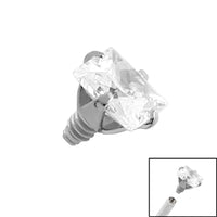 Steel Claw Set Jewelled Square for Internal Thread shafts in 1.2mm