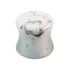 White Howlite Stone Double Flared Tapered Plug