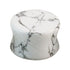 White Howlite Stone Double Flared Tapered Plug