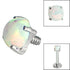 Titanium Claw Set Round Synth Opal Top for Internal Thread shafts in 1.2mm