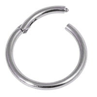 Titanium Hinged Clicker Ring 1.2 and 1.6mm Gauge