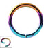 Titanium Continuous Twist Rings (Seamless Ring)