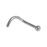 Titanium Nose Studs - 2mm Ball 0.8mm Gauge