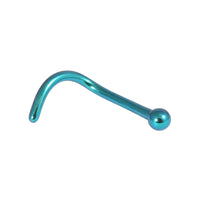 Titanium Nose Studs - 2mm Ball 0.8mm Gauge