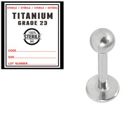 Sterile Titanium Labrets