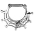 Steel Spider Web Clicker Ring