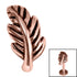 Steel Threaded Attachment - 1.2mm and 1.6mm Cast Steel Feather