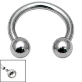 Titanium Internally Threaded Circular Barbells (CBB) (Horseshoes) 1.6mm