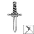 Steel Dagger for Internal Thread shafts in 1.2mm